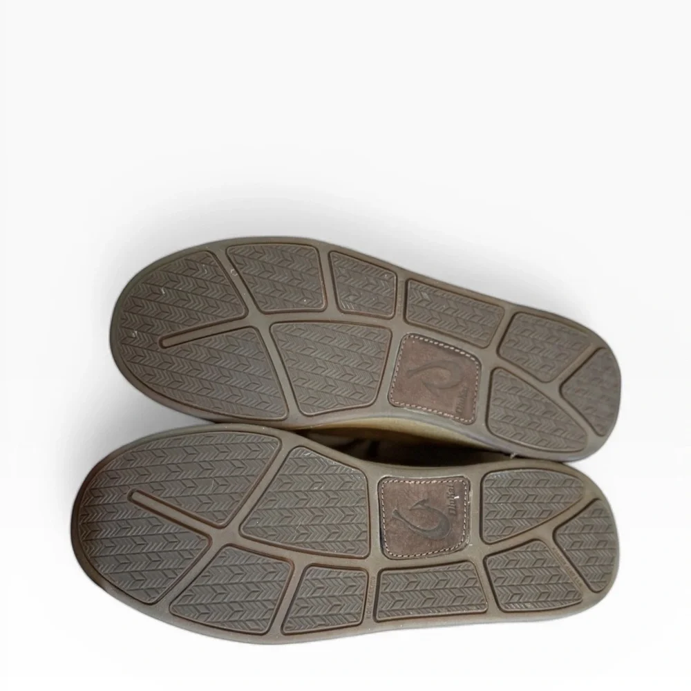 OluKai Men's Dark Brown Chukka Boots